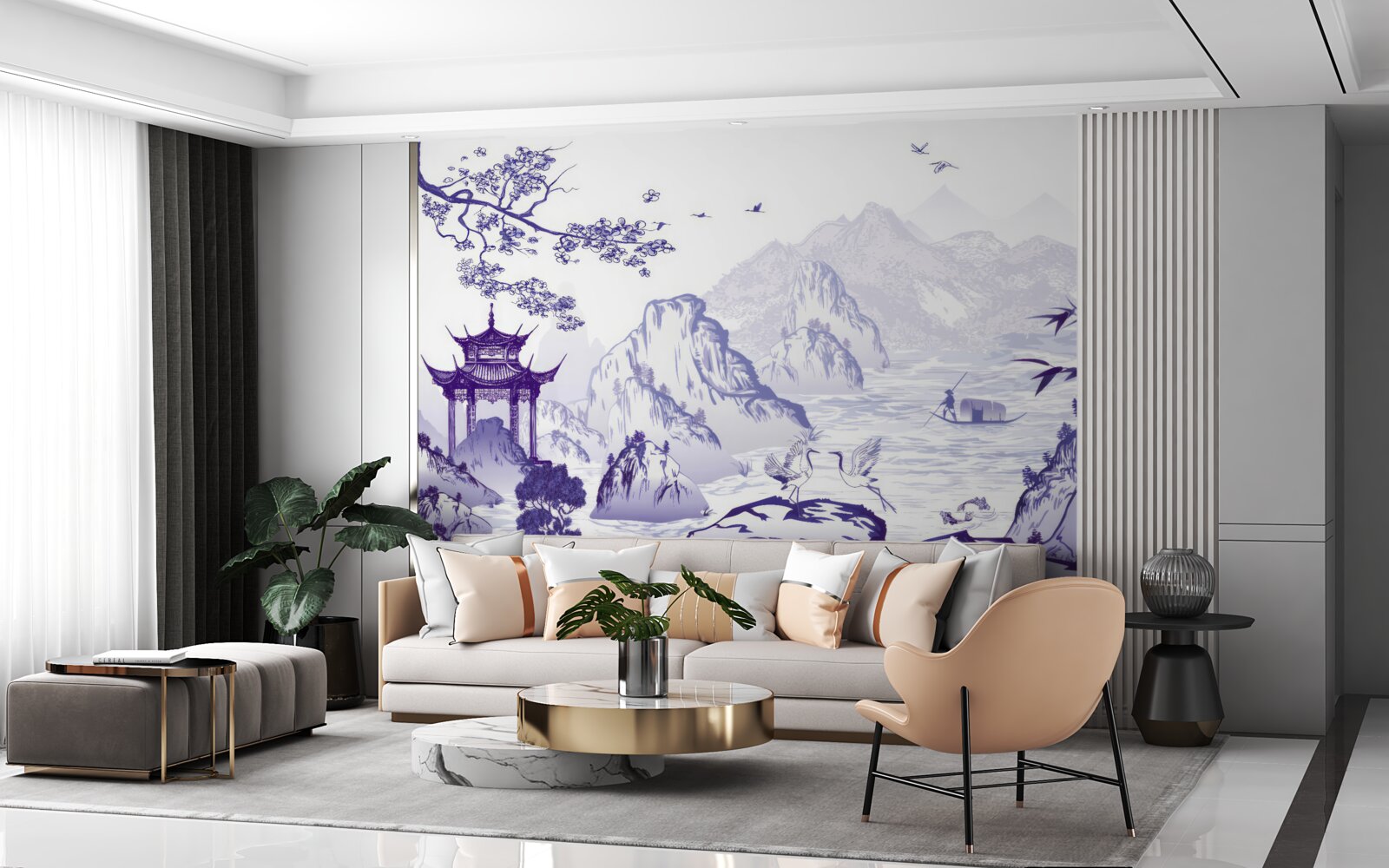 Fototapeten China Landschaft