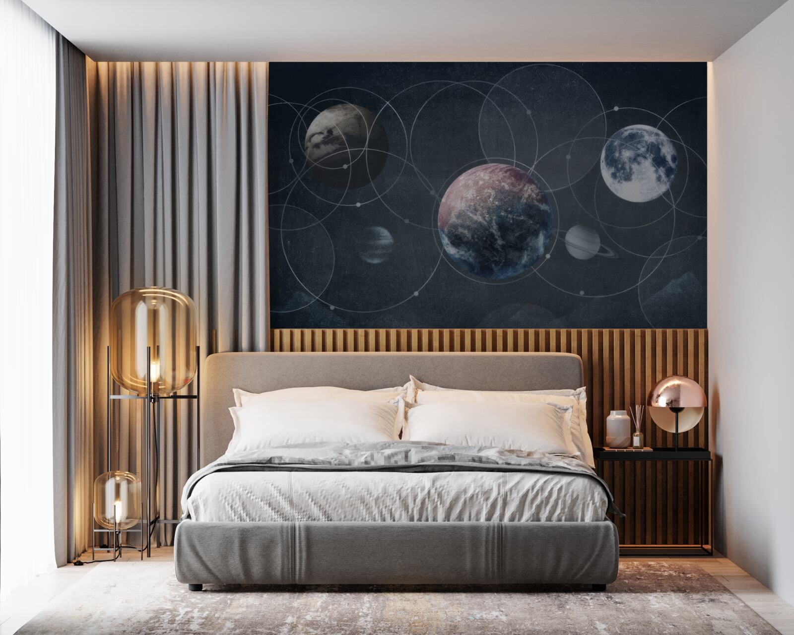 Fototapeten Planeten im Sonnensystem enthalten