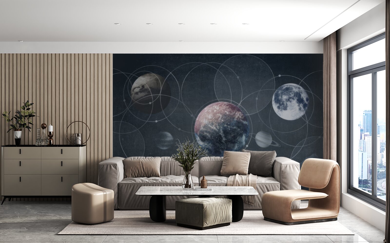 Fototapeten Planeten im Sonnensystem enthalten