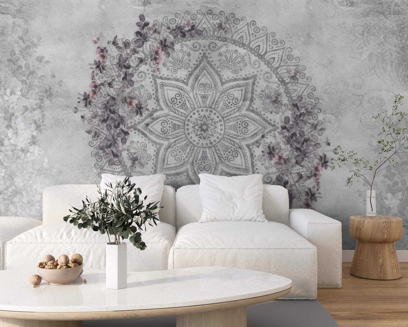 Fototapeten Ein schönes Bild unter Blumen