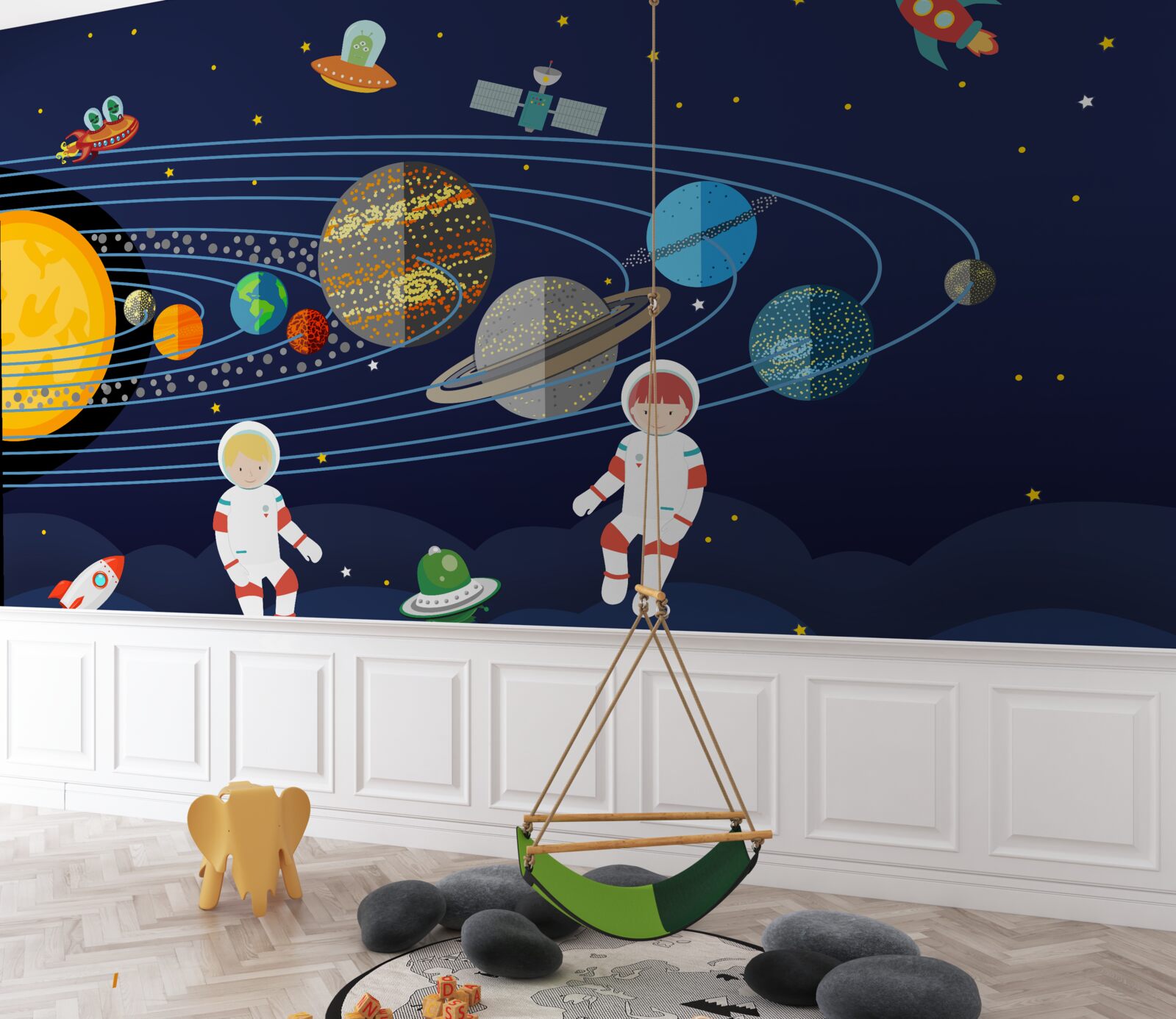 Fototapeten Menschlichkeit und andere Bewohner des Universums