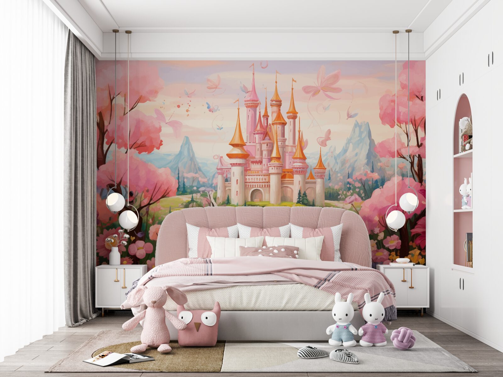 Fototapeten Disney Märchenschloss