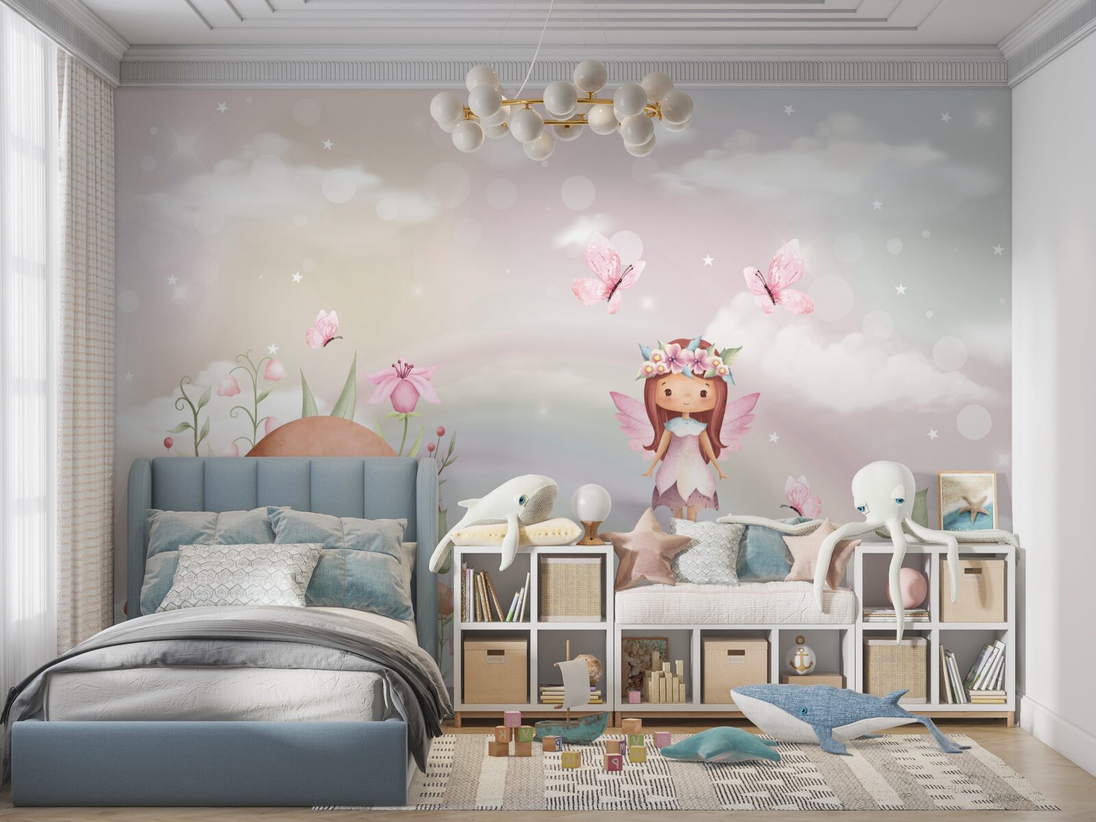 Fototapeten Forest House of Fairy