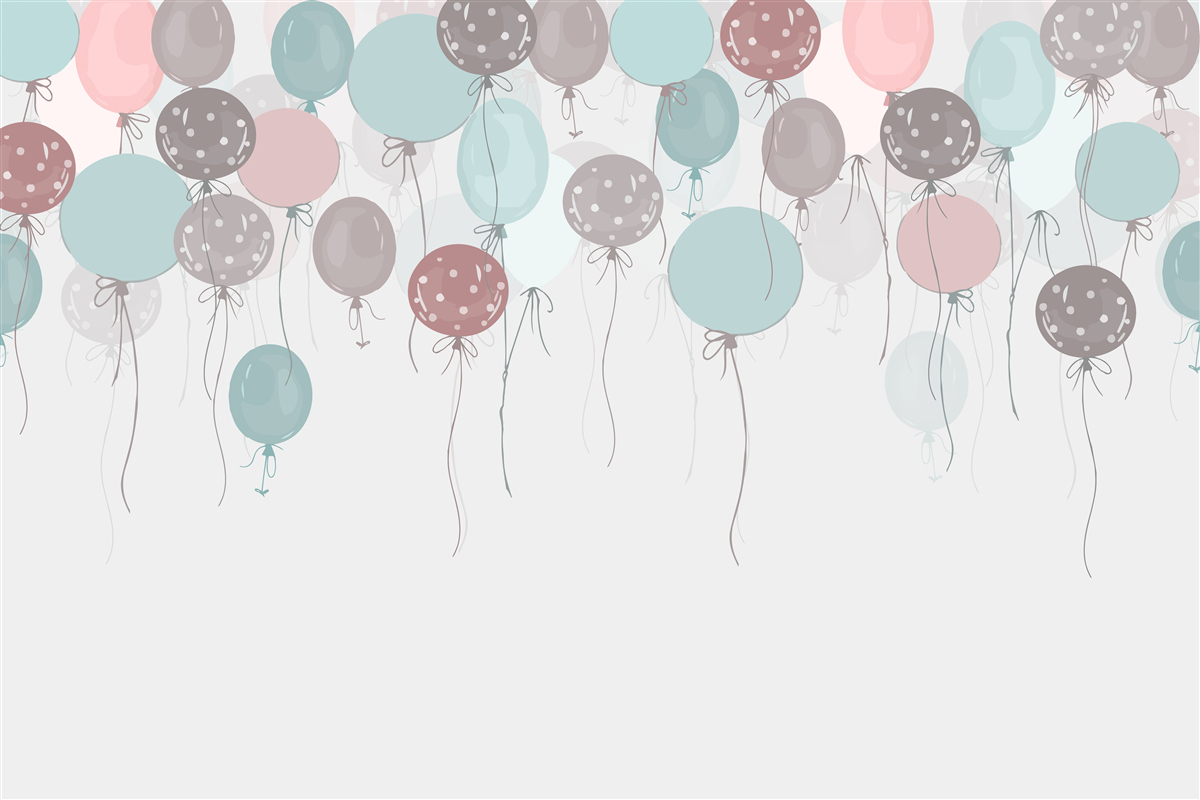 Fototapeten Viele Luftballons
