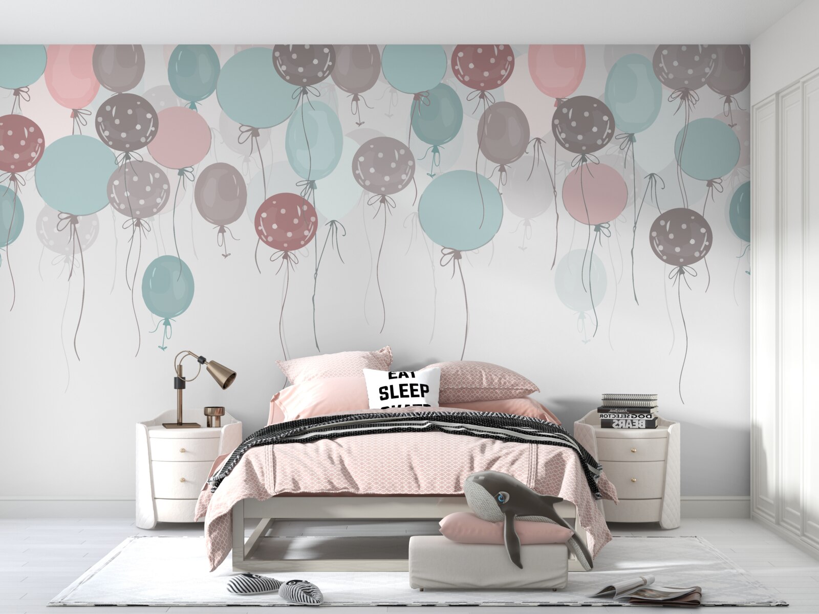 Fototapeten Viele Luftballons