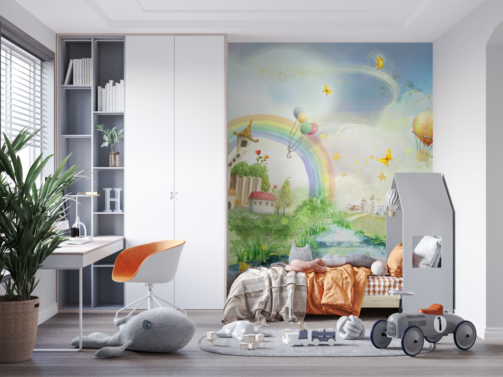 Fototapeten Die Welt der Märchen der Kinder der Kinder
