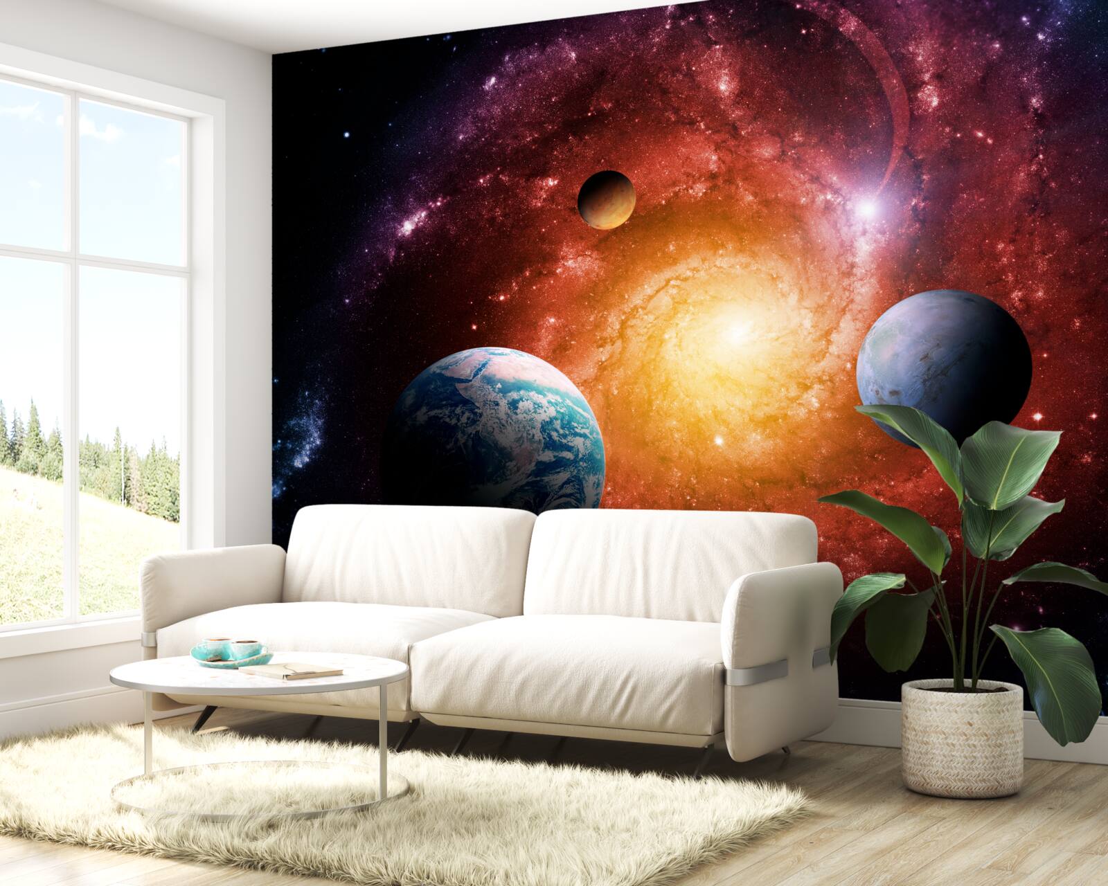 Fototapeten Unbegrenzte Räume des Universums