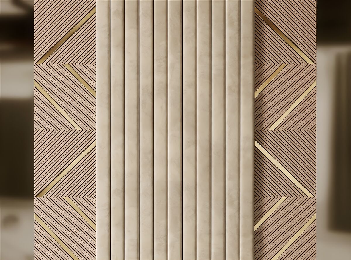 Fototapeten Geometrische Abstraktionen von Designs
