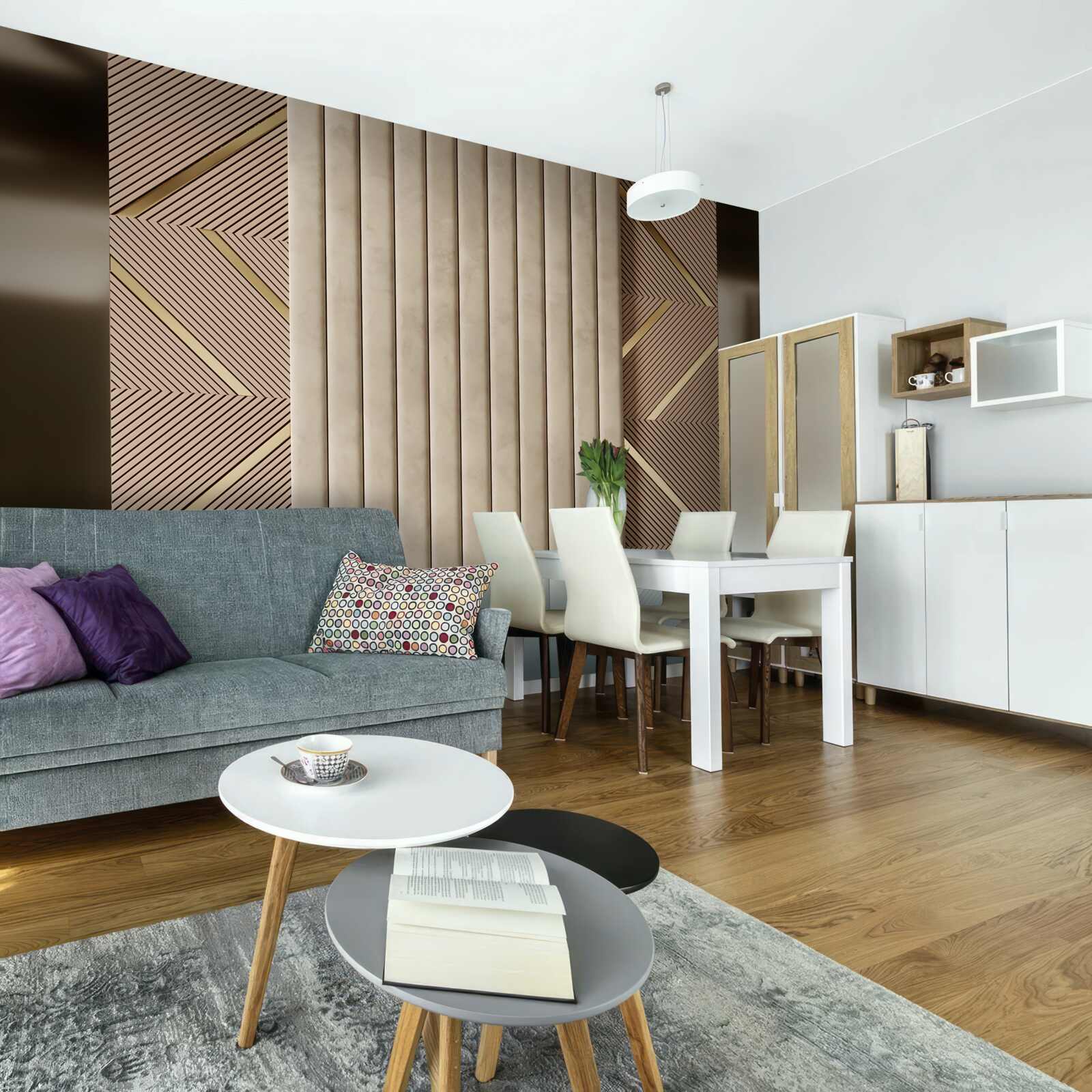 Fototapeten Geometrische Abstraktionen von Designs