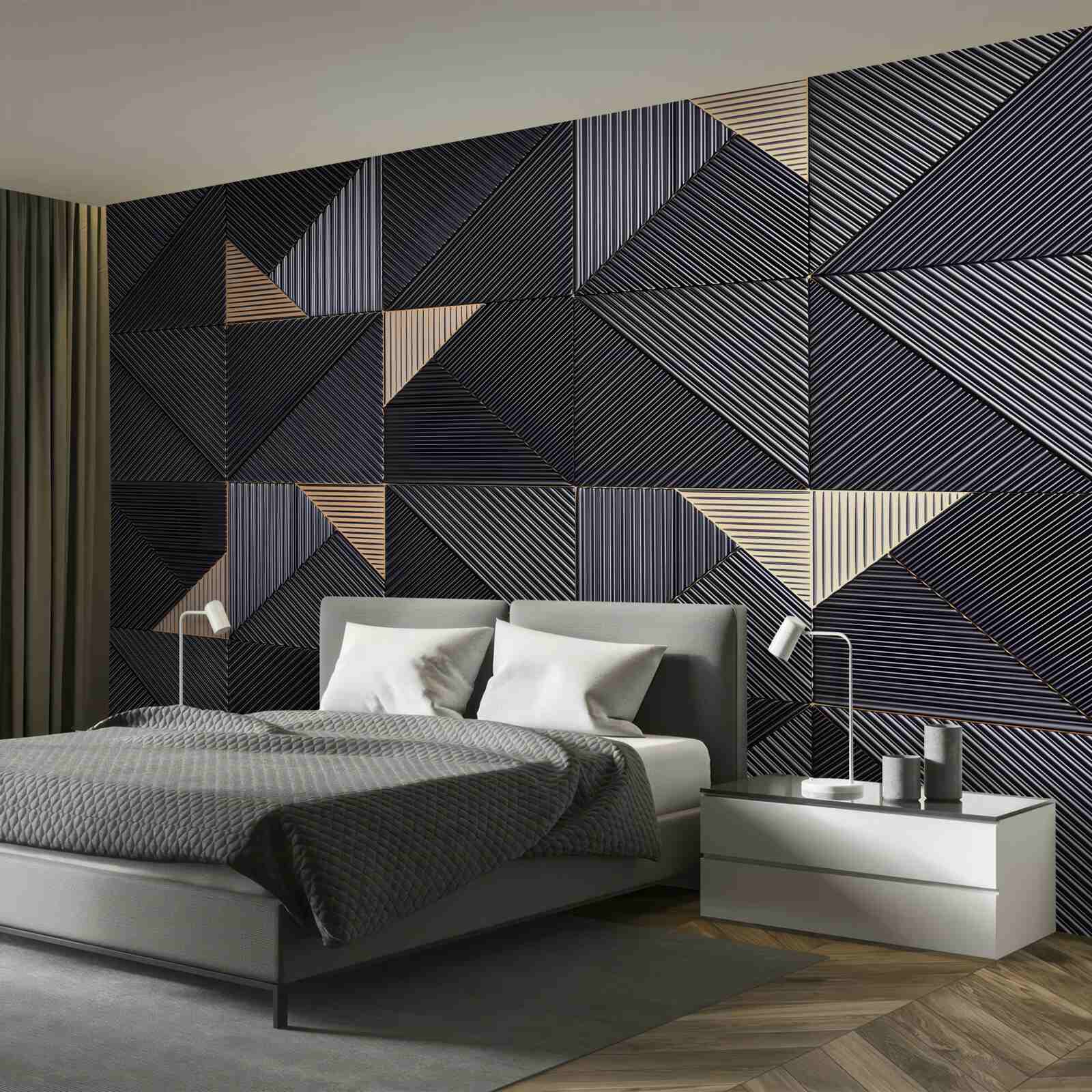 Fototapeten Glatte geometrische Abstraktionen