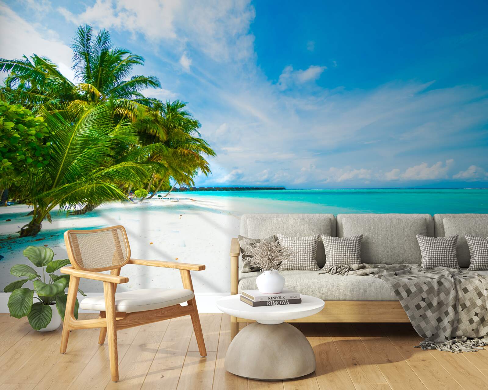Fototapeten Azure Tropical Beach