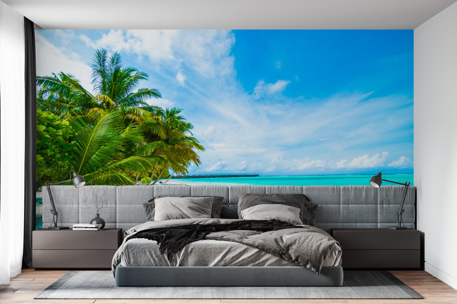 Fototapeten Azure Tropical Beach