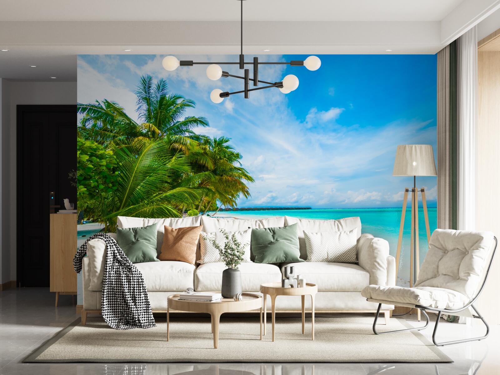 Fototapeten Azure Tropical Beach