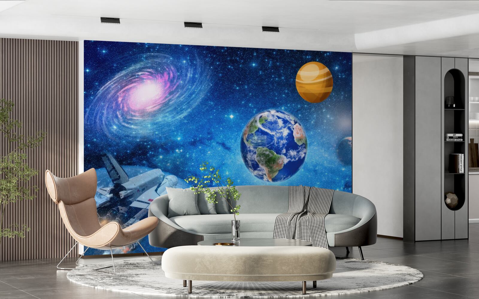 Fototapeten Planeten und ihr Raum