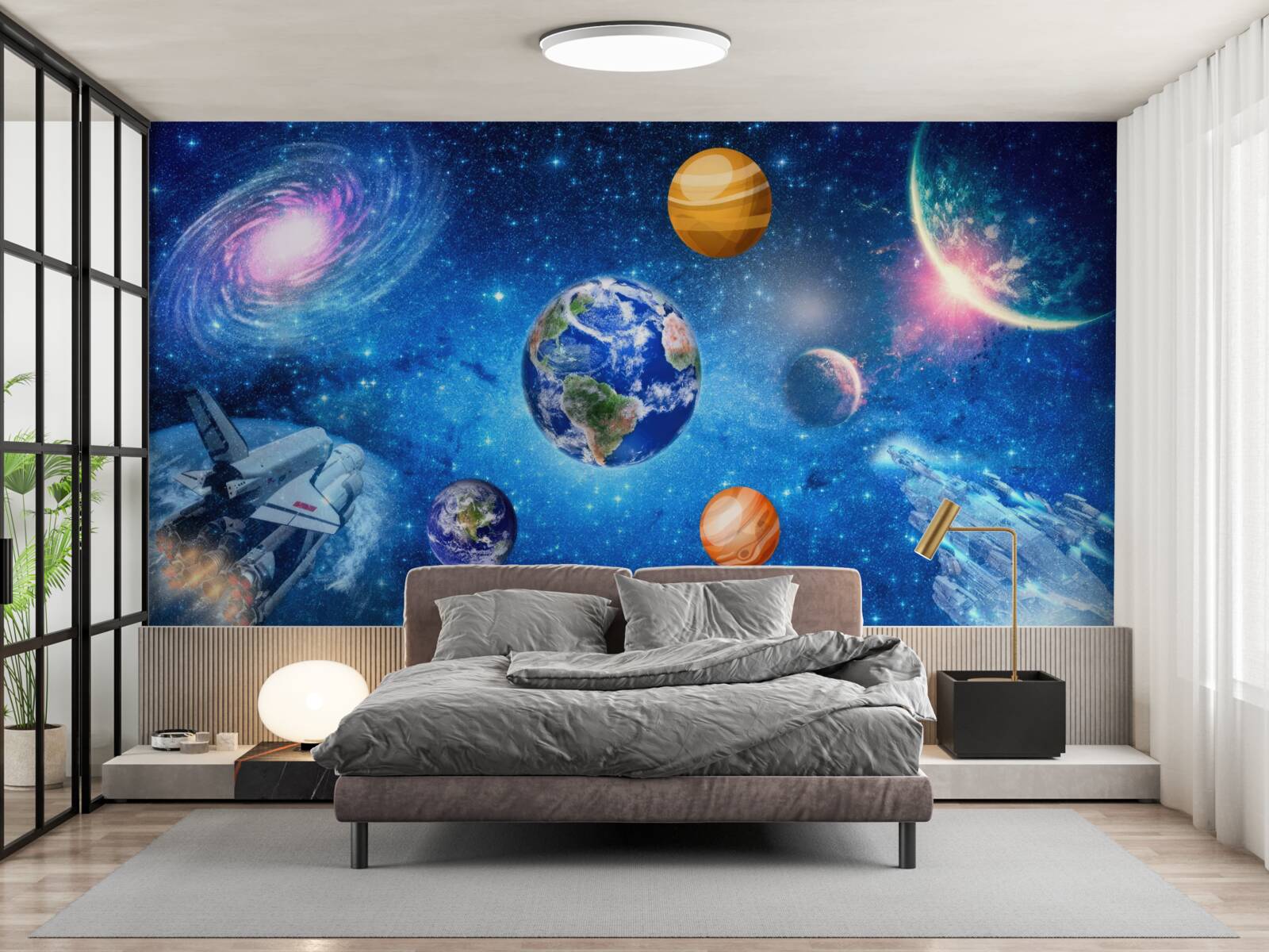 Fototapeten Planeten und ihr Raum