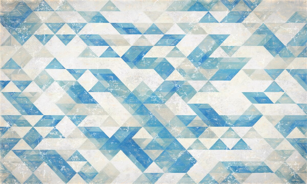 Fototapeten geometrische Formen der Abstraktion