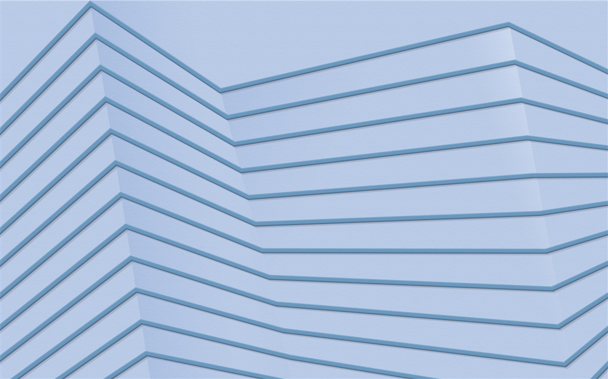 Fototapeten Die blauen Linien sind abstrakt