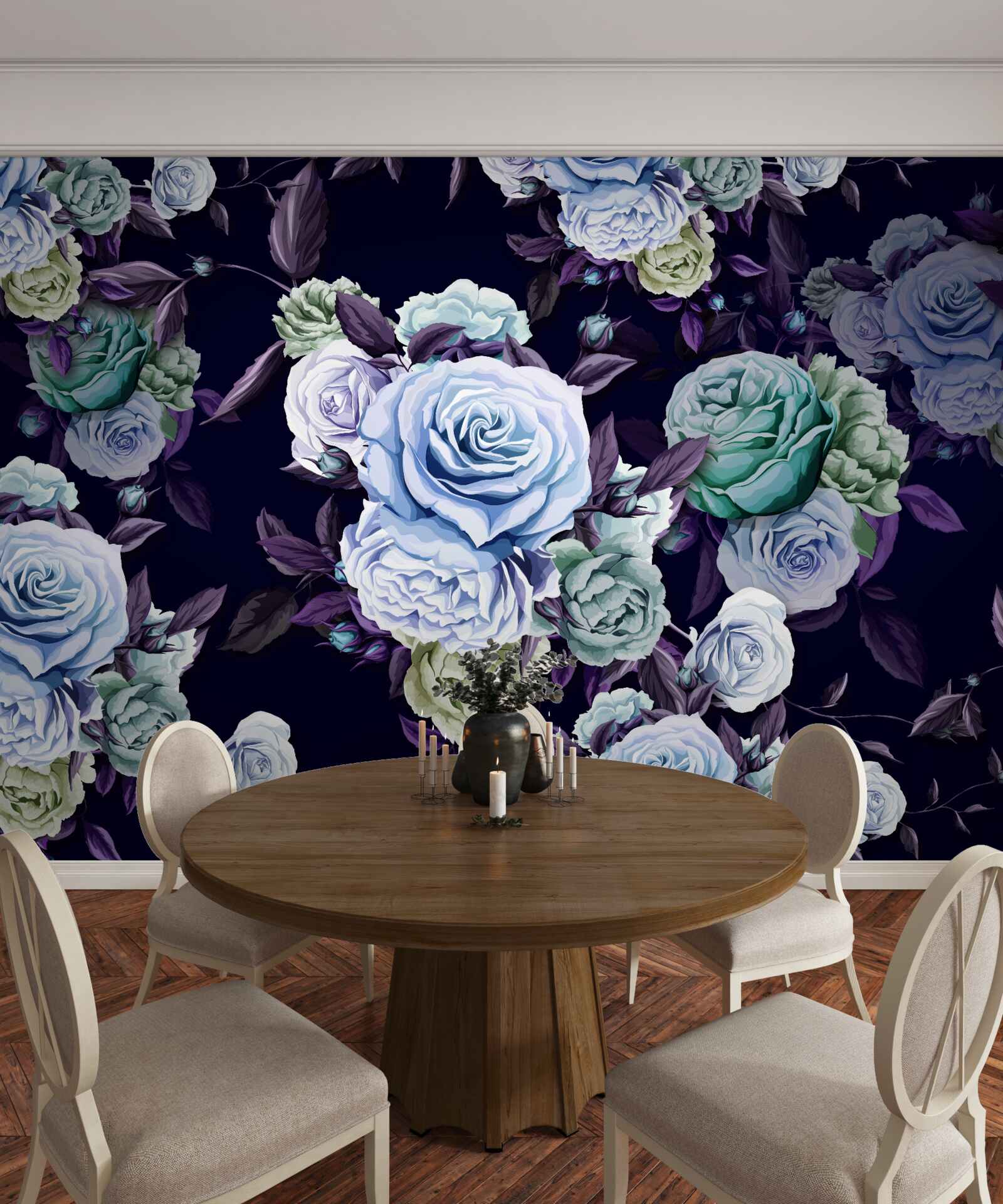 Fototapeten Sky Roses