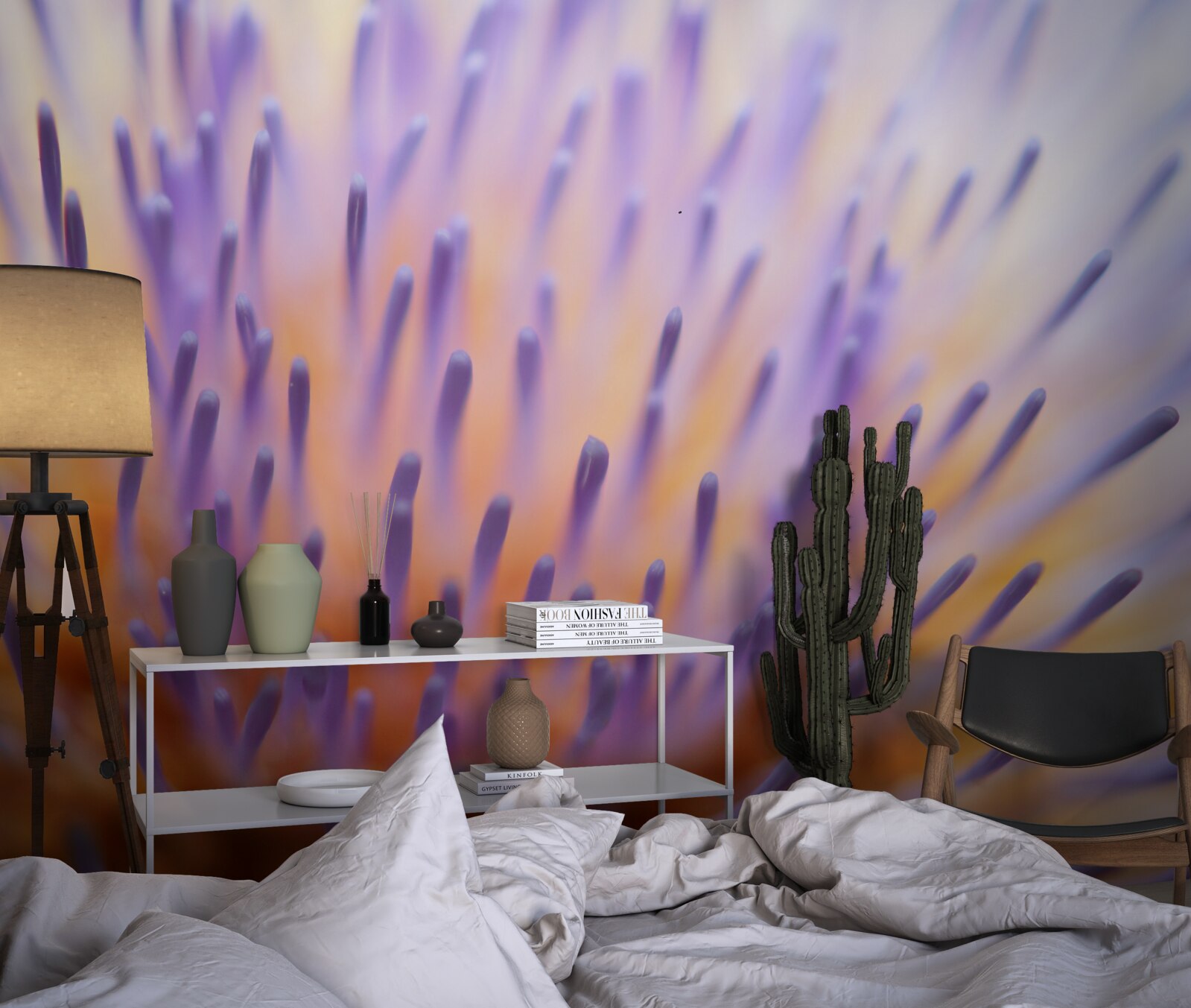 Fototapeten Liliowy Thistle aus Schottland